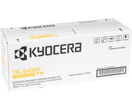 Cartucho de Toner Original Kyocera TK 5405 Y Amarillo ~ 10.000 Paginas