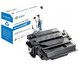 Cartucho de Toner Compatible G&G / HP 55X Negro ~ 12.500 Paginas