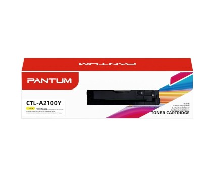 Cartucho de Toner Original Pantum CTLA2100Y Amarillo ~ 1.000 Paginas