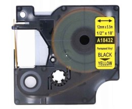 Cinta Compatible DYMO 18432 12mm x 5.5m