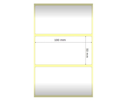 Etiquetas Compatibles, Zebra 3006777-T 100mm x 50mm ~ 3.000 / Rodillo