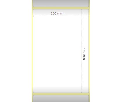 Etiquetas Compatibles, Zebra 3006306-T 100mm x 150mm ~ 1.020 / Rodillo