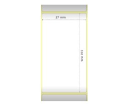 Etiquetas Compatibles, Zebra 800262-405 57mm x 102mm ~ 700 / Rodillo