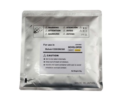 Desarrollador Compatible Konica Minolta A0XV08D Amarillo ~ 120.000 Paginas