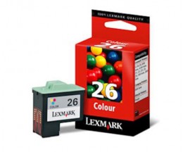 Cartucho de Tinta Original Lexmark 26 Colores 13.8ml ~ 275 Paginas