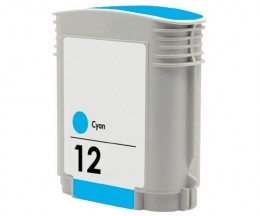 Cartucho de Tinta Compatible HP 12 Cyan 69ml