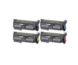 4 Cartuchos de Toneres Compatibles, HP 653X / 653A Negro + Colores ~ 21.000 / 16.500 Paginas