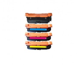 4 Cartuchos de Toneres Compatibles, HP 654X / 654A Negro + Colores ~ 20.500 / 15.000 Paginas