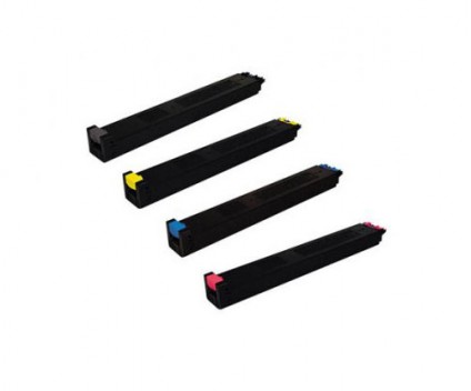 4 Cartuchos de Toneres Compatibles, Sharp MX31 Negro + Colores ~ 18.000 / 15.000 Paginas