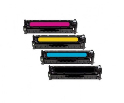 4 Cartuchos de Toner Compatibles, HP 205A Negro + Colores ~ 1.100 / 900 Paginas