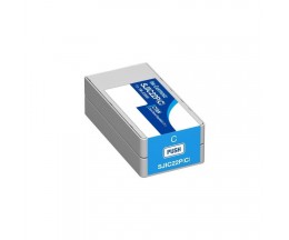 Cartucho de Tinta Compatible Epson SJIC22P / C Cyan 32.5ml
