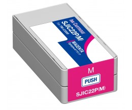 Cartucho de Tinta Compatible Epson SJIC22P / M Magenta 32.5ml