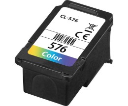 Cartucho de Tinta Compatible Canon CL-576 XL Colores 12.6ml ~ 300 Pages
