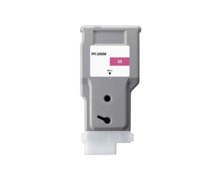 Cartucho de Tinta Compatible Canon PFI-206 M Magenta 300ml