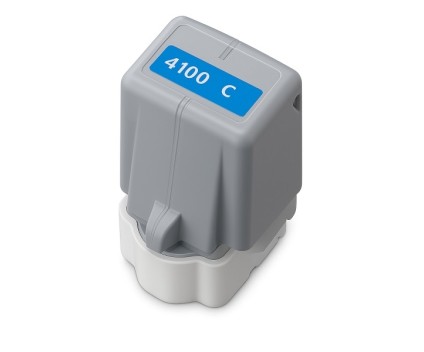 Cartucho de Tinta Compatible Canon PFI-4100 C Cyan 80ml