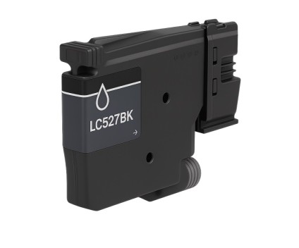 Cartucho de Tinta Compatible Brother LC-527 BK Preto ~ 1.300 Paginas