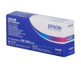 Cartucho de Tinta Original Epson SJIC9P Negro / Amarillo / Cyan / Magenta 24.8ml