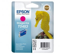 Cartucho de Tinta Original Epson T0483 Magenta 13ml