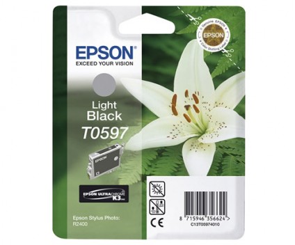 Cartucho de Tinta Original Epson T0597 Negro Claro 13ml