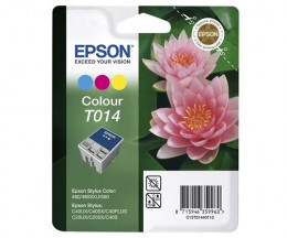 Cartucho de Tinta Original Epson T014 Colores 25ml