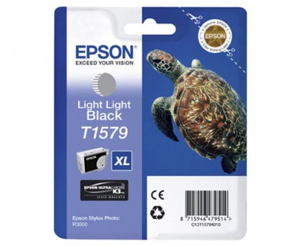 Cartucho de Tinta Original Epson T1579 Gris Claro 25.9ml