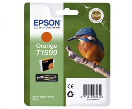 Cartucho de Tinta Original Epson T1599 Naranja 17ml