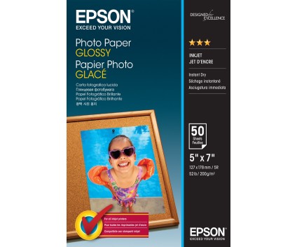 Papel Fotográfico Original Epson S042545 200 g/m² ~ 50 Pages 127mm x 178mm