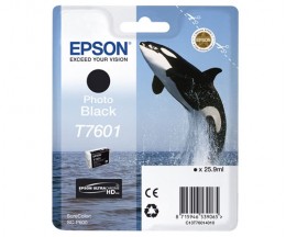 Cartucho de Tinta Original Epson T7601 Negro Foto 25.9ml