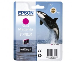 Cartucho de Tinta Original Epson T7603 Magenta 25.9ml