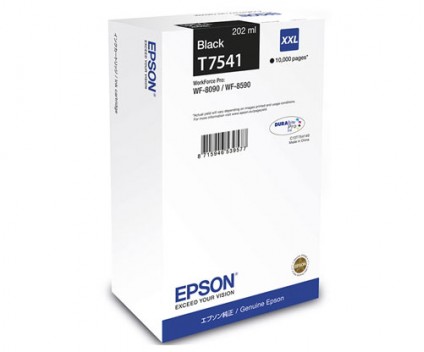 Cartucho de Tinta Original Epson T7541 Negro 202ml ~ 10.000 Paginas