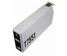 Cartucho de Tinta Compatible Epson T7561 / T7551 Negro 100ml ~ 5.000 Paginas