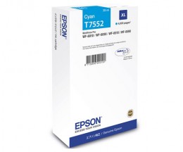Cartucho de Tinta Original Epson T7552 Cyan 39ml ~ 4.000 Paginas