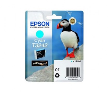 Cartucho de Tinta Original Epson T3242 Cyan 14ml ~ 980 pages