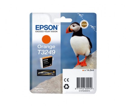 Cartucho de Tinta Original Epson T3249 Naranja 14ml ~ 980 pages