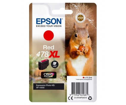 Cartucho de Tinta Original Epson T04F5 Rojo 10.2ml