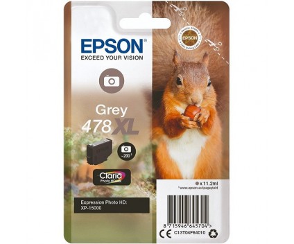 Cartucho de Tinta Original Epson T04F6 Gris 11.2ml