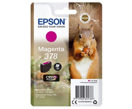 Cartucho de Tinta Original Epson T3783 / 378 Magenta 4.1ml