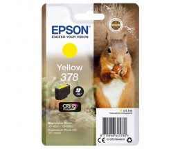 Cartucho de Tinta Original Epson T3784 / 378 Amarillo 4.1ml