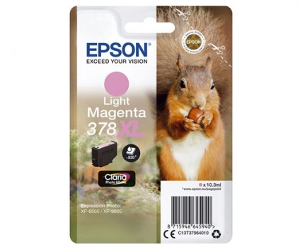 Cartucho de Tinta Original Epson T3796 / 378 XL Magenta Foto 10.3ml