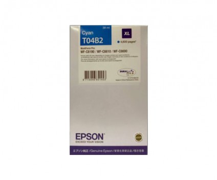 Cartucho de Tinta Original Epson T04B2 Cyan 39ml ~ 4.600 Pages