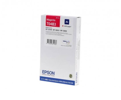 Cartucho de Tinta Original Epson T04B3 Magenta 39ml ~ 4.600 Pages