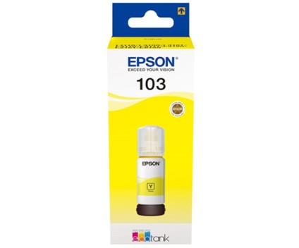 Cartucho de Tinta Original Epson T00S4 / 103 Amarillo 65ml ~ 4.500 Pages