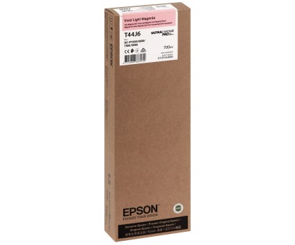 Cartucho de Tinta Original Epson T44J6 Magenta Claro 700ml