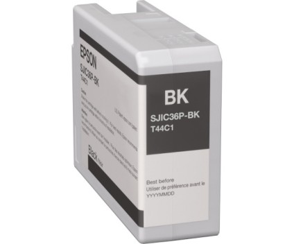 Cartucho de Tinta Original Epson SJIC36P / K Negro 80ml