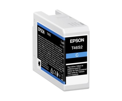 Cartucho de Tinta Original Epson T46S2 Cyan 25ml