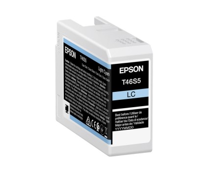 Cartucho de Tinta Original Epson T46S5 Light Cyan 25ml