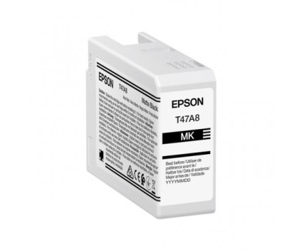 Cartucho de Tinta Original Epson T47A8 Negro Mate 50ml