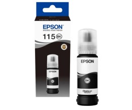 Cartucho de Tinta Original Epson T07C1 / 115 Negro 70ml ~ 6.200 Pages