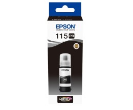 Cartucho de Tinta Original Epson T07D1 / 115 Negro Photo 70ml ~ 6.200 Pages