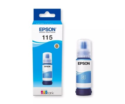 Cartucho de Tinta Original Epson T07D2 / 115 Cyan 70ml ~ 6.200 Pages